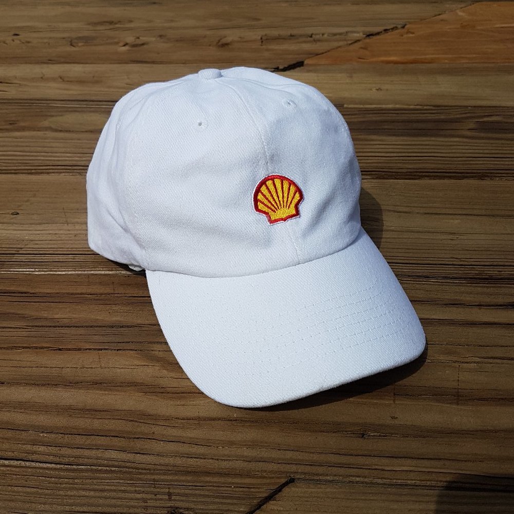 Vintage 80s Shell Gasoline Trucker Dad Hat Cap